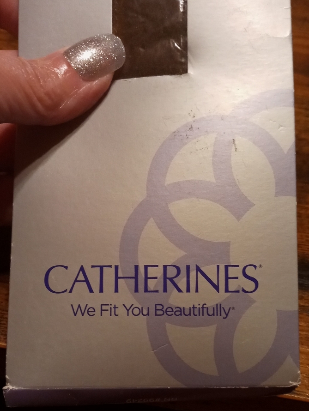 NWT Catherine's Sz C. Coffee Colored Ultra Sheer Pantyhose - Picture 3 of 6